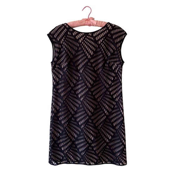 MARC NEW-YORK BLACK SLEEVELESS CUTOUT SPECIAL OCCASION MINI DRESS - Picture 4 of 13